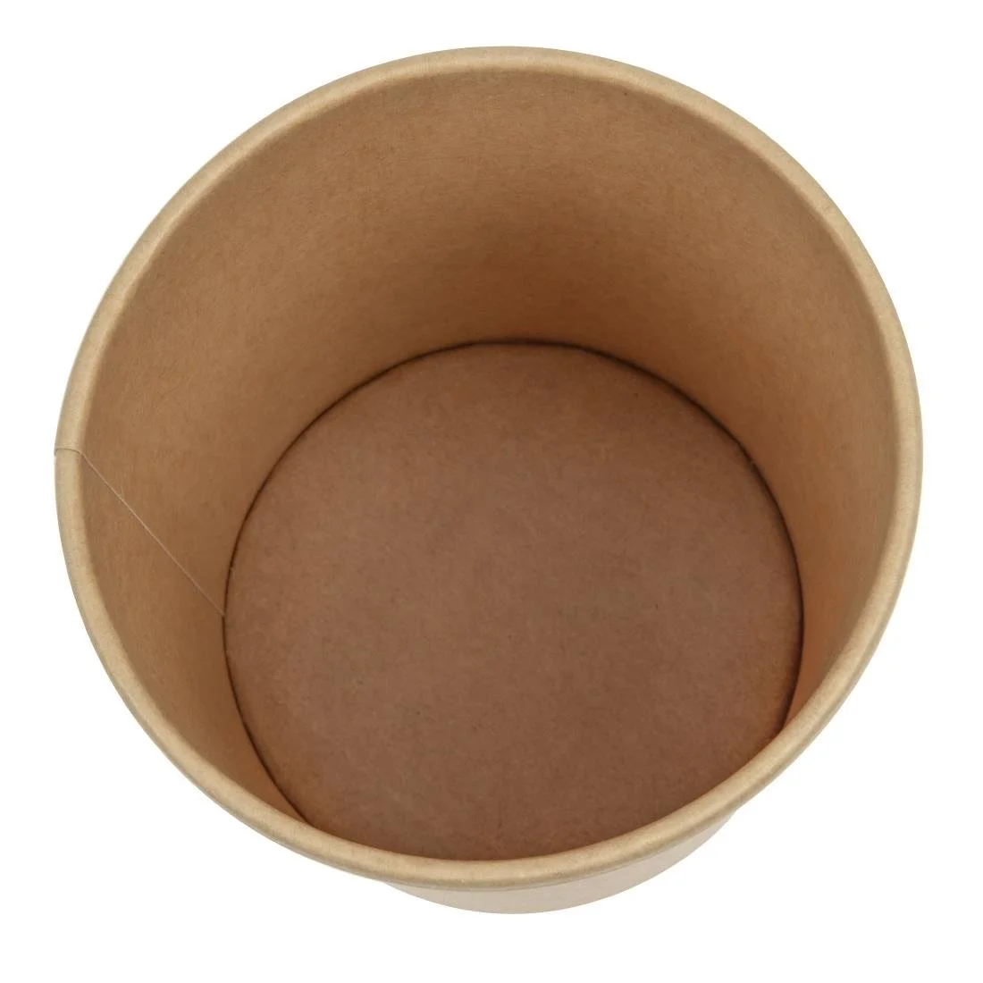 Colpac Recyclable Kraft Microwavable Soup Cups 450ml / 16oz (500 Pack) - Image 3