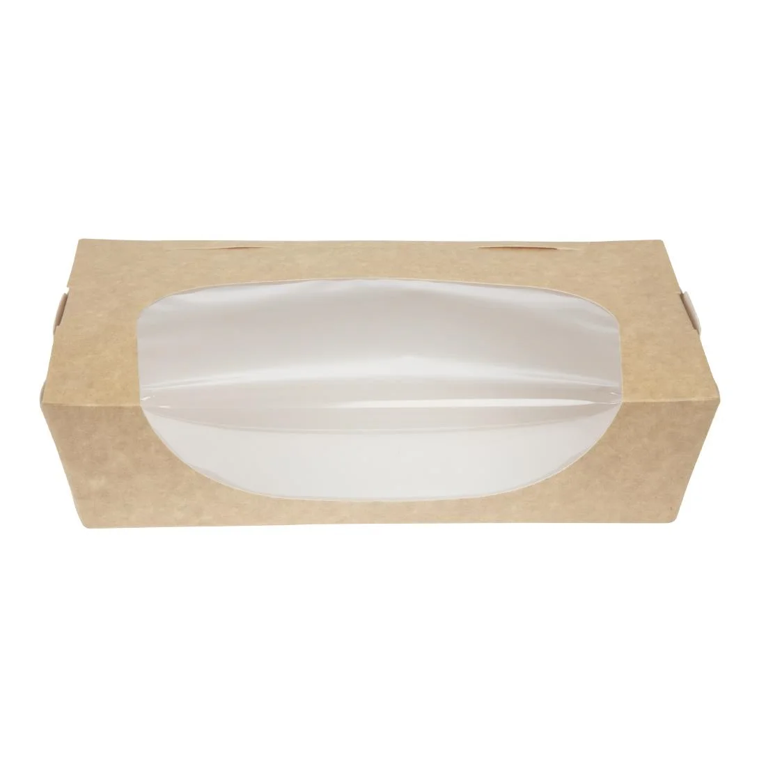 Colpac Recyclable Kraft Tuck-Top Salad Boxes With Window - Image 4