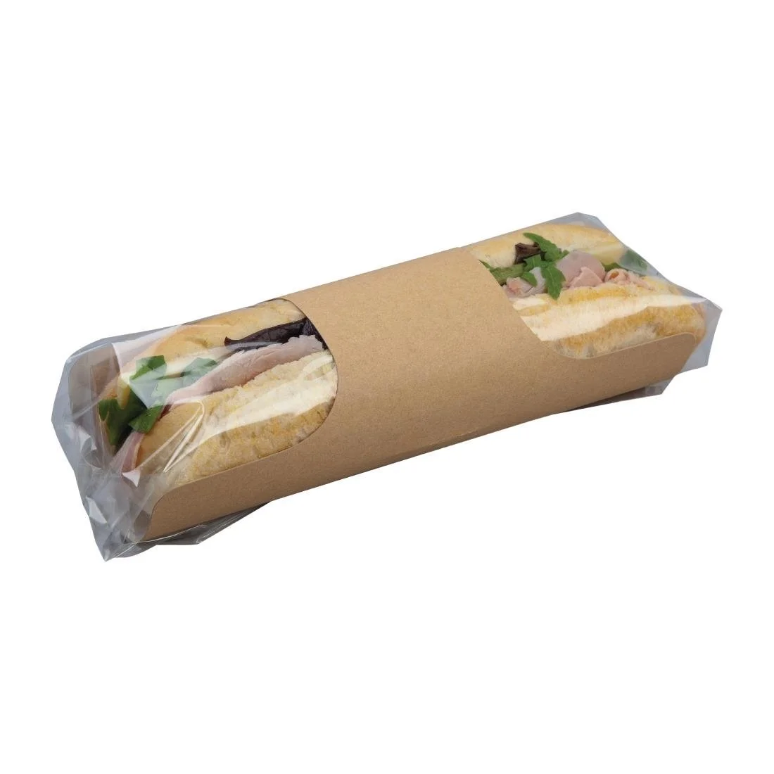 Colpac Clasp Clip Recyclable Kraft Baguette Packs (500 Pack) - Image 7