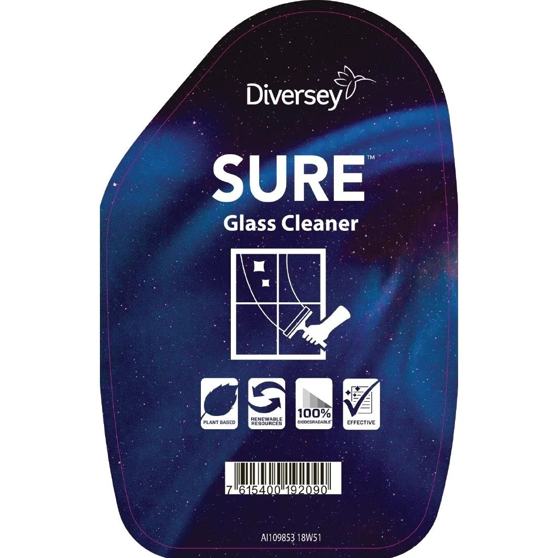 SURE Glass Cleaner / Interior and Surface Cleaner Refill Bottles 750ml (6 Pack) - Image 3