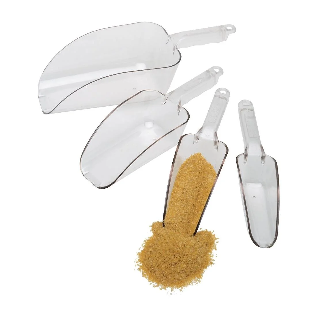 Cambro Food Scoop Clear Polycarbonate 64oz - Image 3