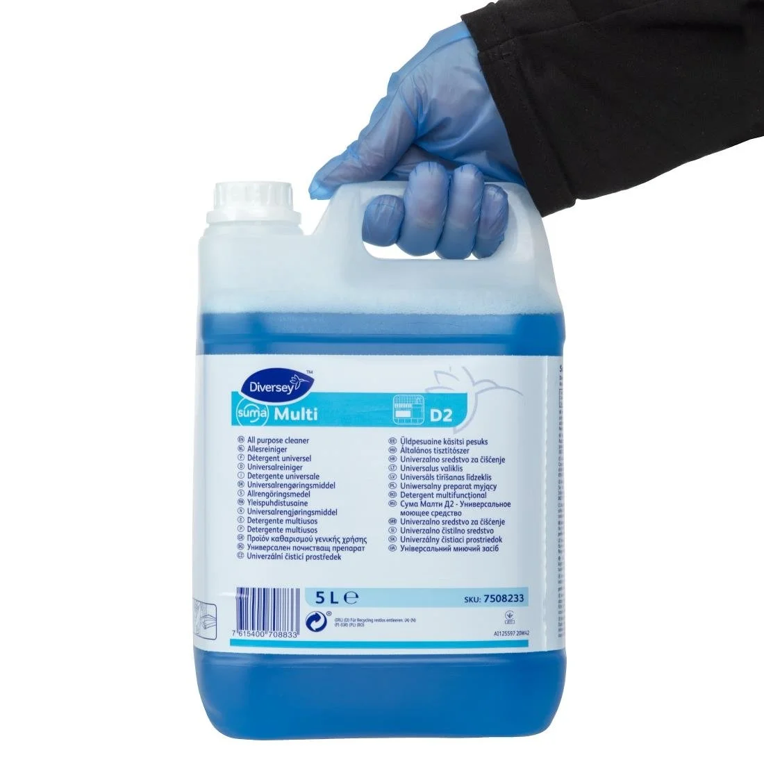 Suma D2 All-Purpose Cleaner Concentrate 5Ltr - Image 4
