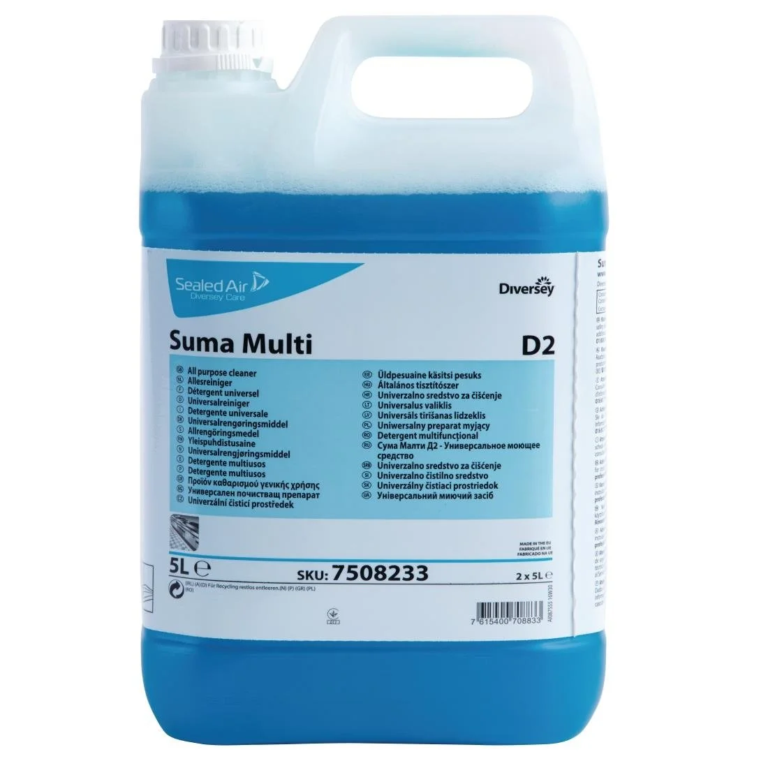 Suma D2 All-Purpose Cleaner Concentrate 5Ltr - Image 1
