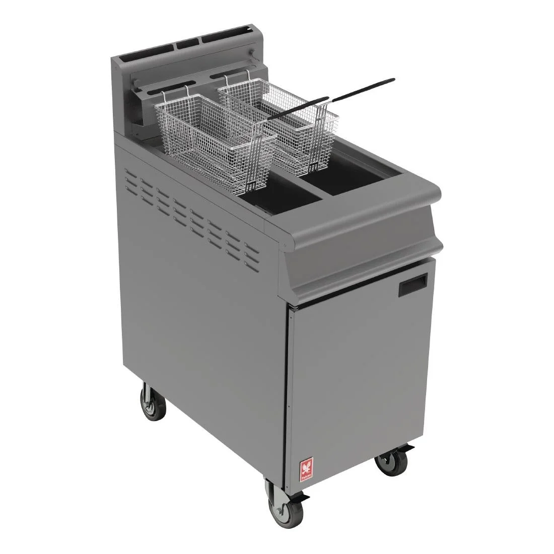 Falcon Dominator Plus Free Standing Gas Fryer on Castors G3845