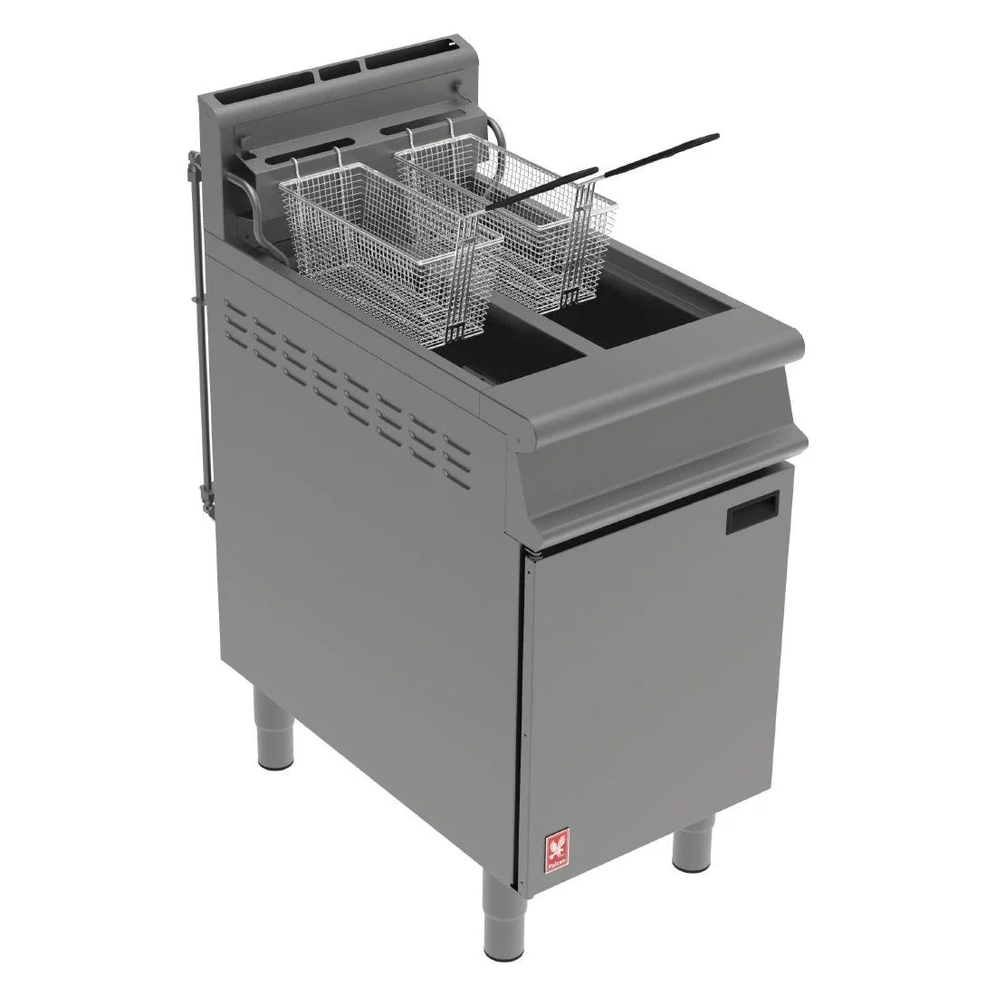 Falcon Dominator Plus Free Standing Gas Filtration Fryer on Feet G3845F