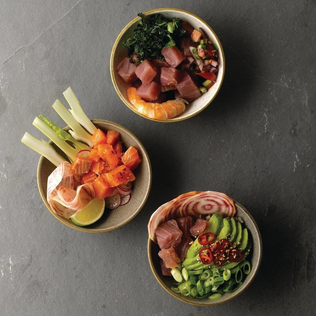 Churchill Stonecast Shallow Bowls Grey 7oz 116mm (12 Pack) - Image 2