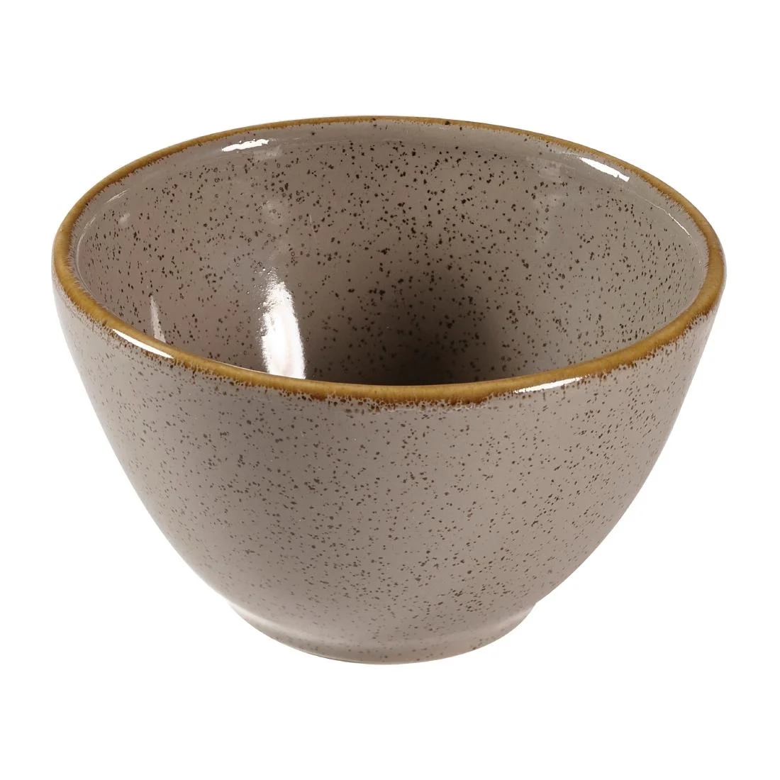 Churchill Stonecast Deep Bowls Grey 8.4oz 102mm (12 Pack)