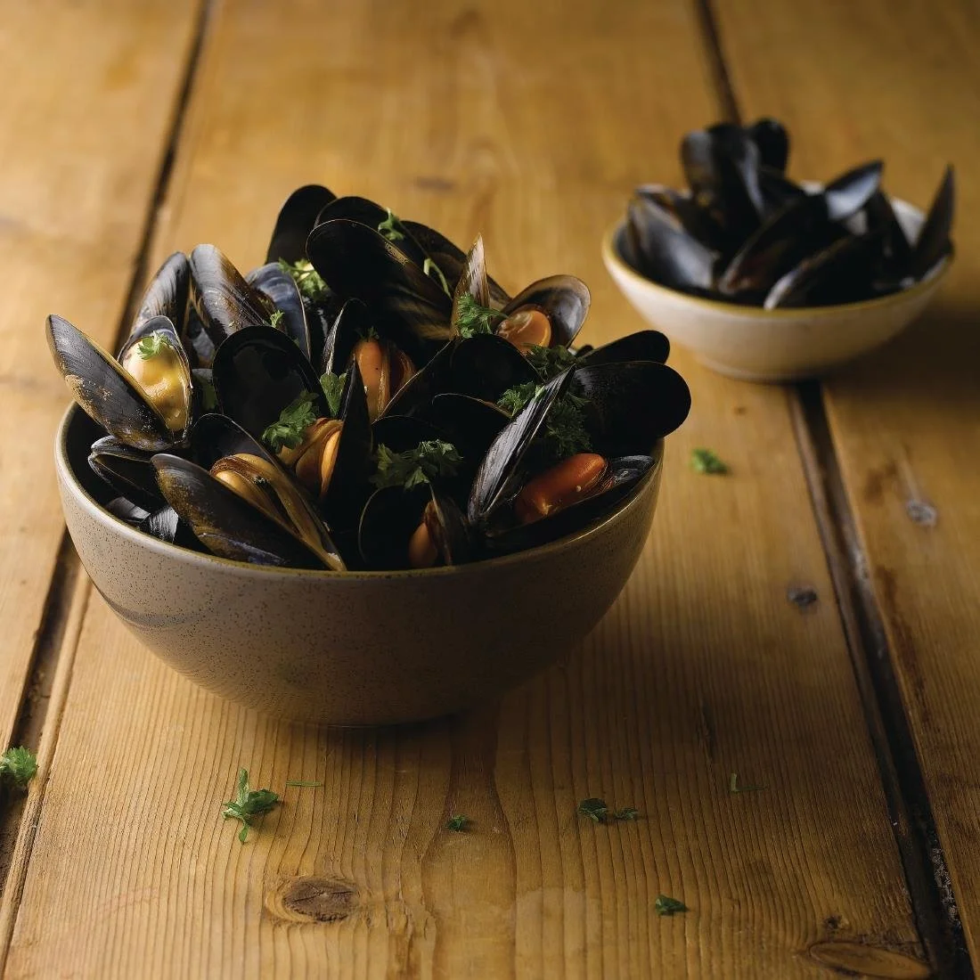 Churchill Stonecast Noodle Bowls Grey 37.8oz 183mm (6 Pack) - Image 3