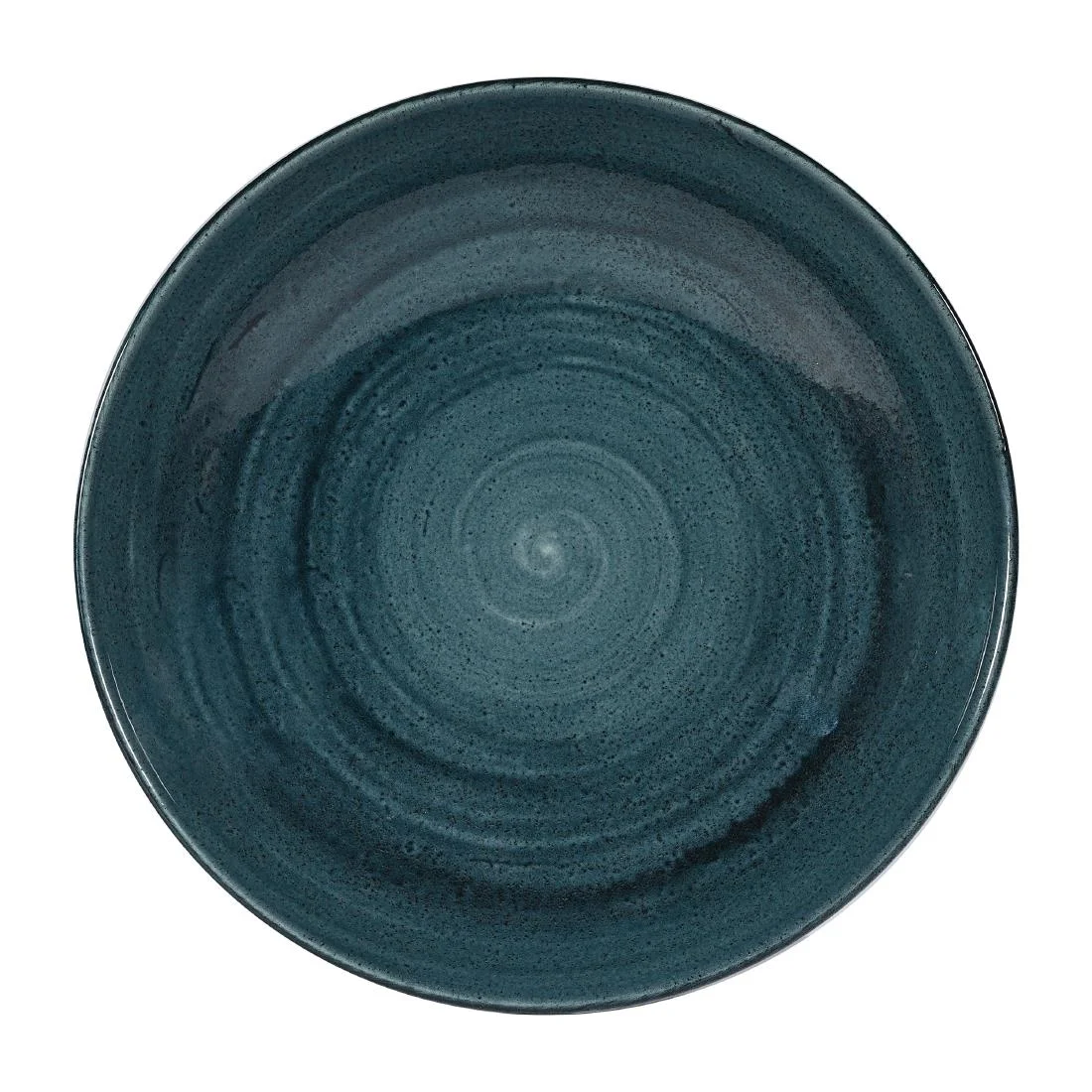 Churchill Stonecast Patina Coupe Bowls Rustic Teal 40oz 248mm (12 Pack)