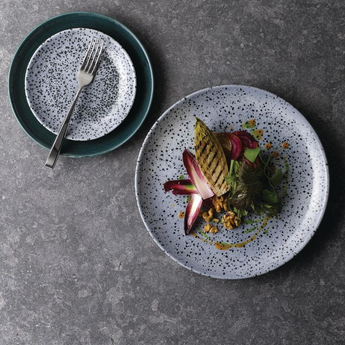 Churchill Stonecast Patina Coupe Bowls Rustic Teal 40oz 248mm (12 Pack) - Image 5