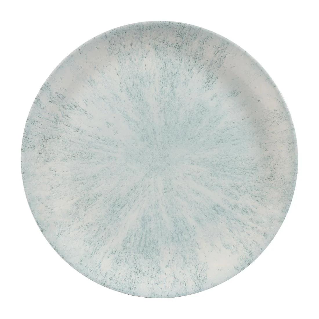 Churchill Stone Coupe Plates Aquamarine 288mm (12 Pack) - Image 1