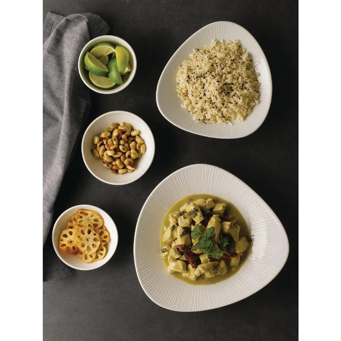 Churchill Bamboo Shallow Bowls 116mm 7oz (12 Pack) - Image 2