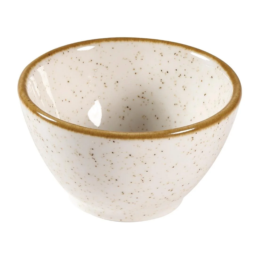 Churchill Stonecast Dip Pots Barley White 4oz 85mm (24 Pack) - Image 4