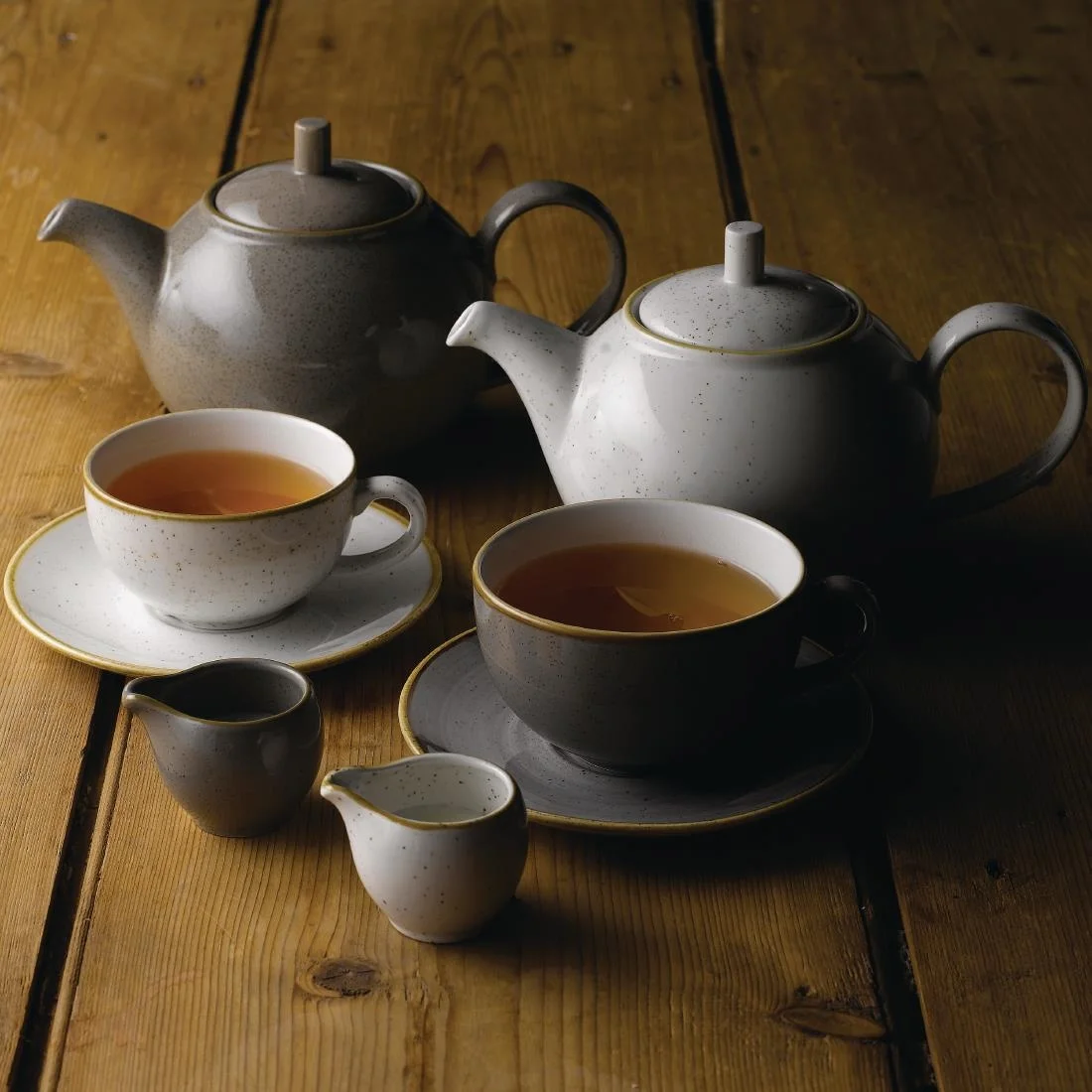 Churchill Stonecast Cappuccino Cup Barley White 12oz - Image 4