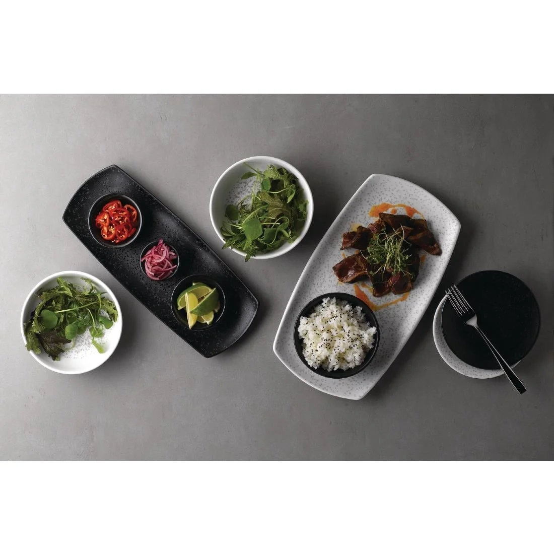 Churchill Menu Shades Caldera Ash Bowls 134mm (6 Pack) - Image 9