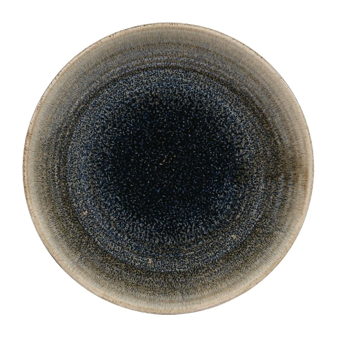 Churchill Stonecast Aqueous Coupe Plates Bayou Taupe 165mm (12 Pack)