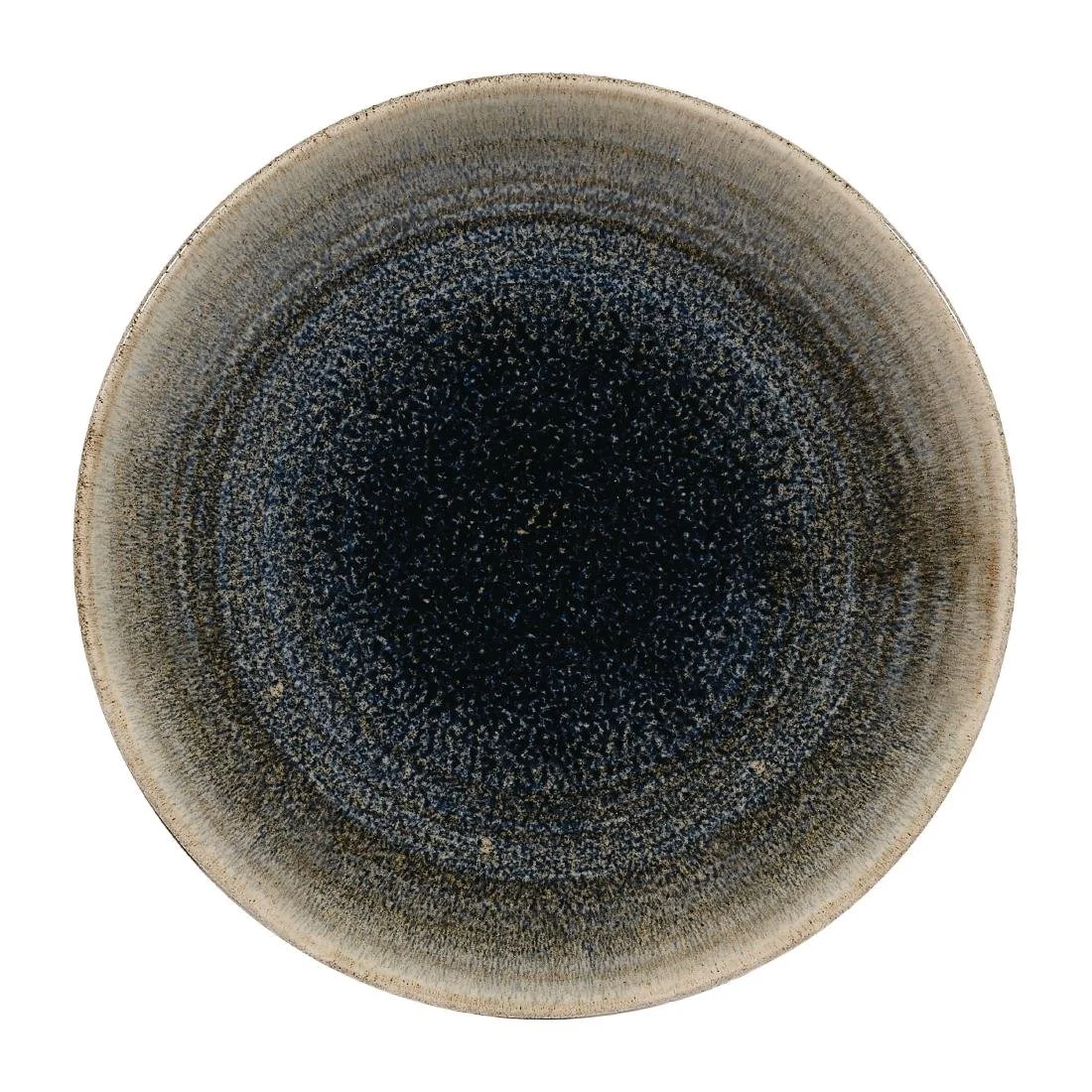 Churchill Stonecast Aqueous Coupe Plates Bayou Taupe 165mm (12 Pack)