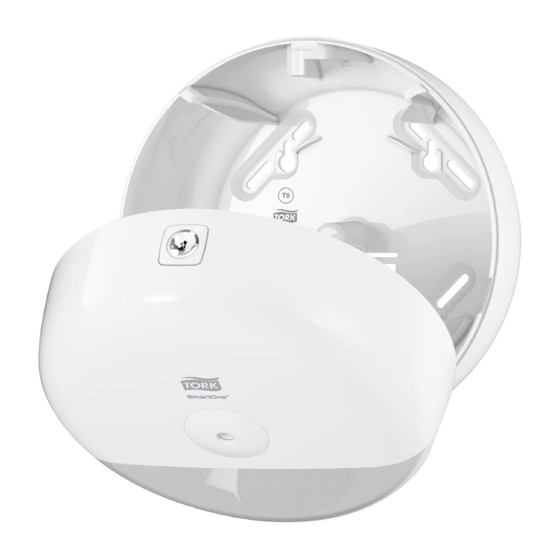 Tork SmartOne Mini Toilet Paper Roll Dispenser White T9 - Image 10