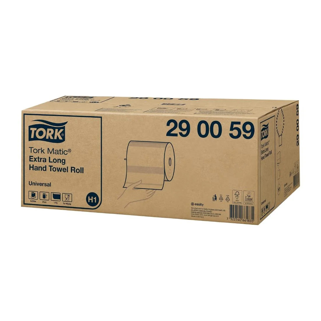Tork Matic Extra Long Paper Hand Towels White H1 (6 Pack) - Image 7