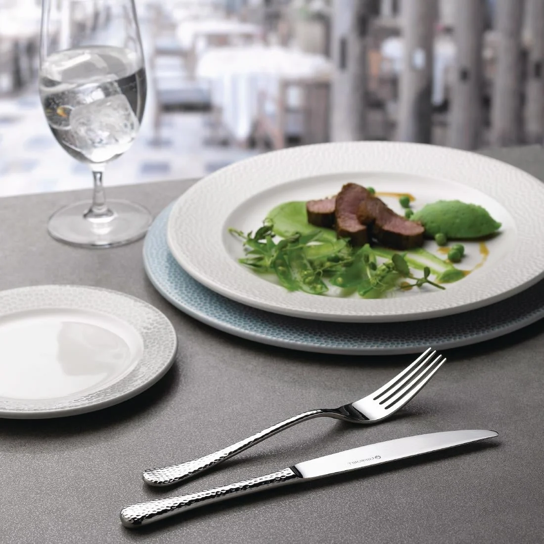 Churchill Isla Presentation Plates Ocean Blue 305mm (12 Pack) - Image 3