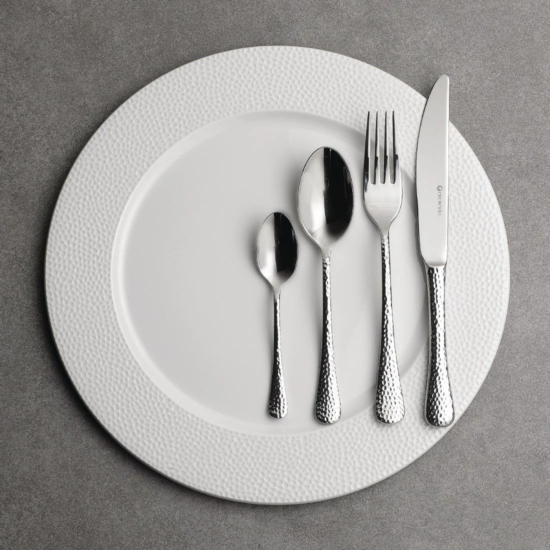 Churchill Isla Footed Plates White 276mm (12 Pack) - Image 4