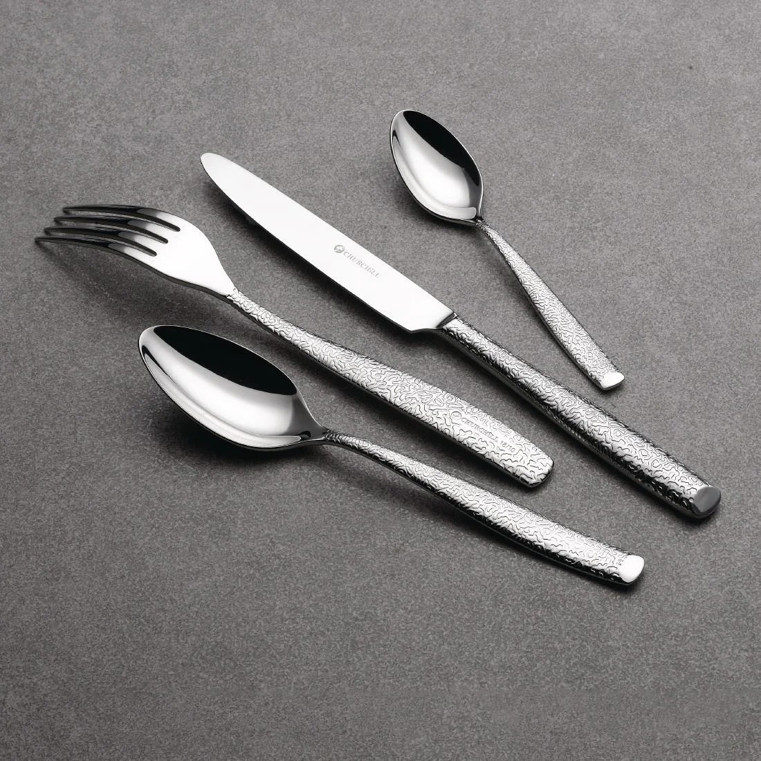 Churchill Raku Dessert Spoons (12 Pack) - Image 2