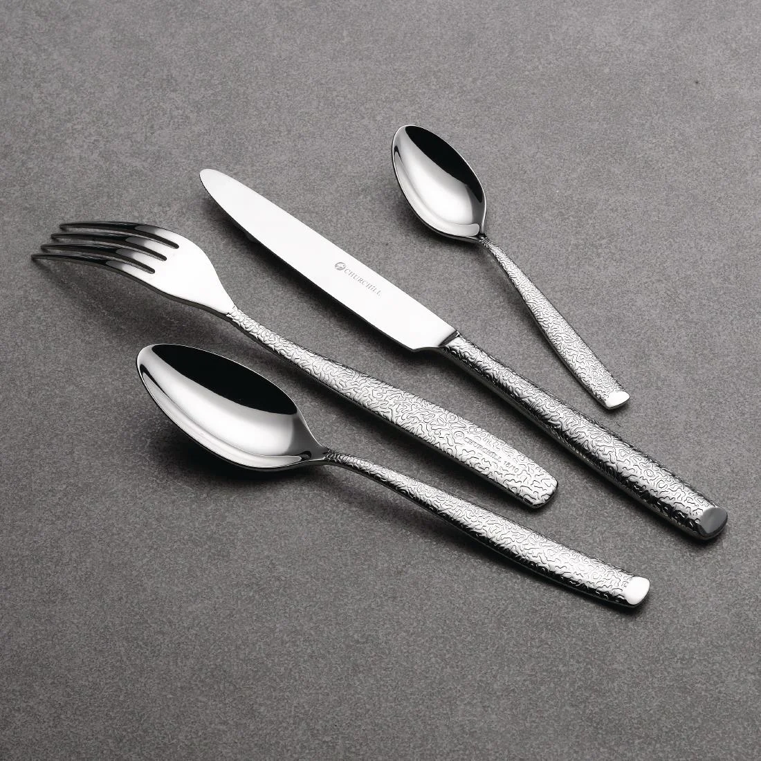 Churchill Raku Dessert Spoons (12 Pack) - Image 3