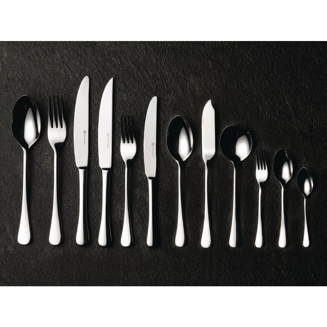 Churchill Tanner Table Spoons (12 Pack) - Image 2
