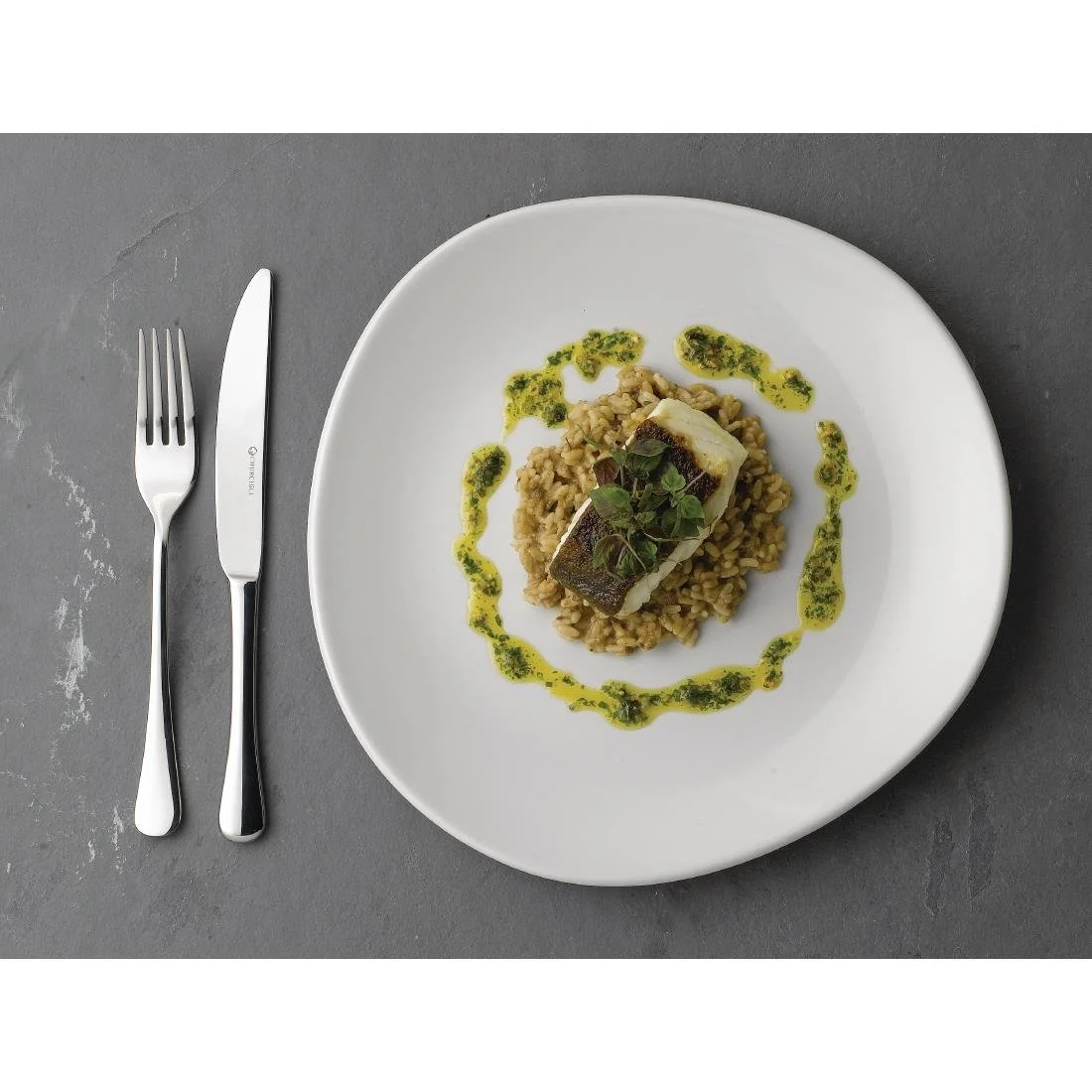 Churchill Organic White Round Plates 264mm (12 Pack) - Image 4