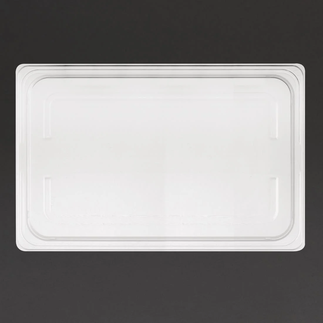 Nisbets Essentials Polypropylene 1/1 Gastronorm Lid Clear - Image 2