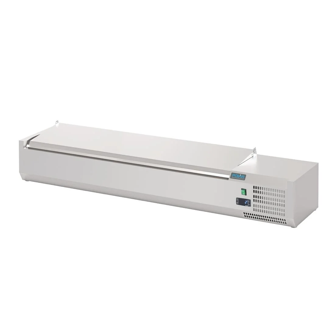 Polar G-Series Countertop Prep Fridge with Lid 7x 1/4GN - Image 4