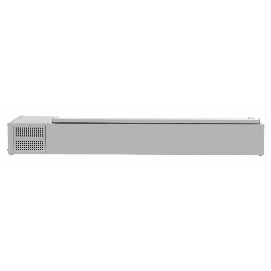 Polar G-Series Countertop Prep Fridge with Lid 8x 1/4GN - Image 2