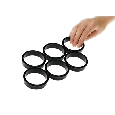 Matfer Bourgeat Exoglass Tart Ring 17mm (H) - Image 1