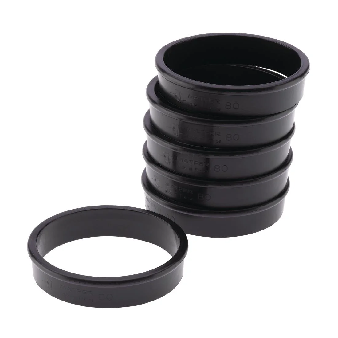 Matfer Bourgeat Exoglass Tart Ring 19mm (H) - Image 1