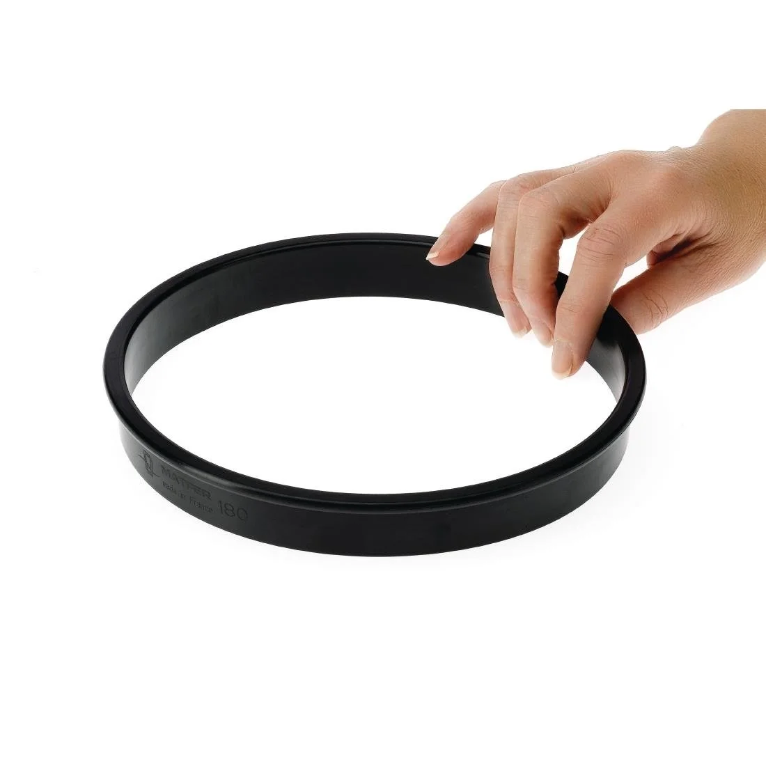 Matfer Bourgeat Exoglass Tart Ring 25mm (H) - Image 2