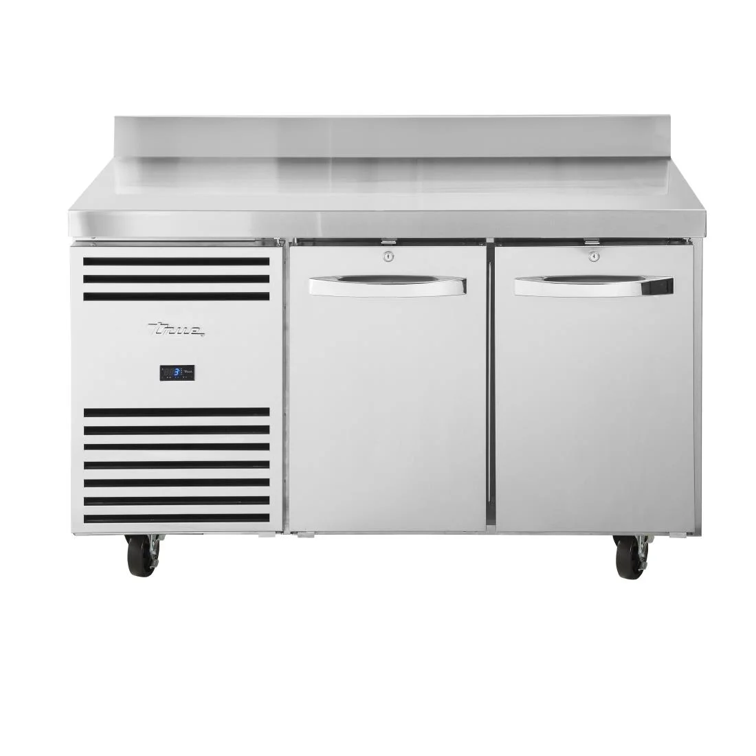 True Double Door Counter Fridge TCR1/2-CL-SS-DL-DR - Image 1