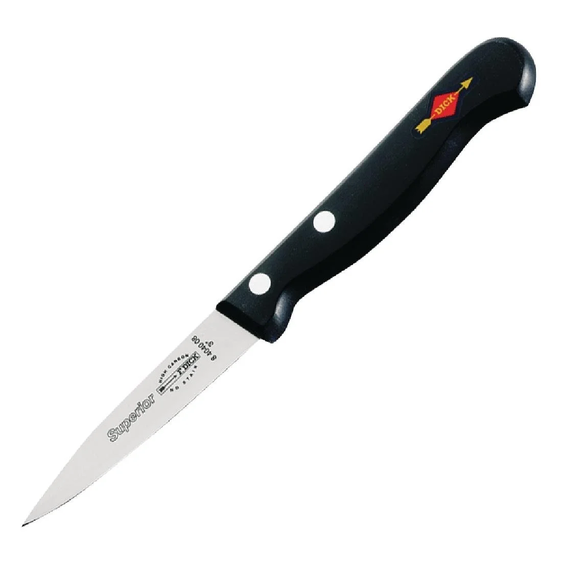 Dick Superior Paring Knife Black 7.6cm