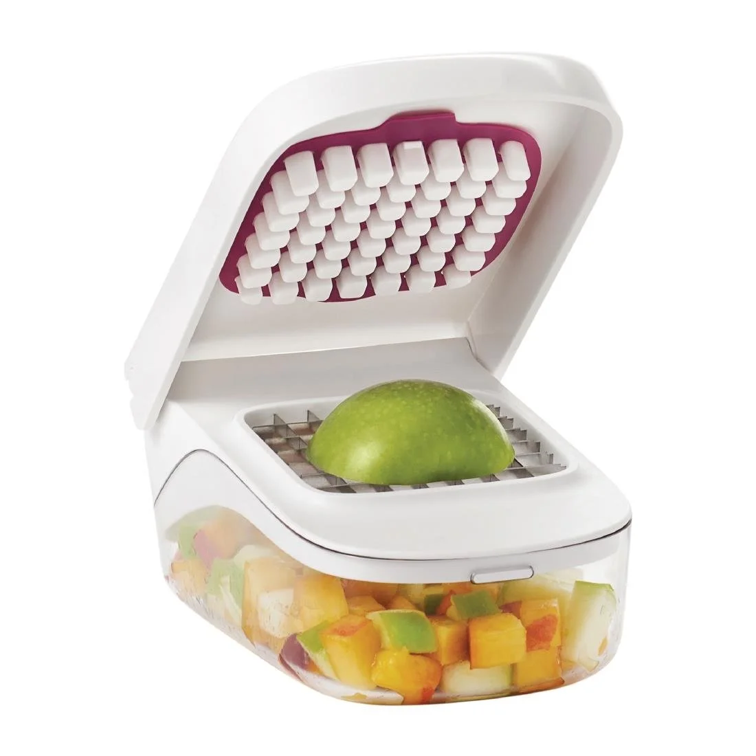 Oxo Vegetable Chopper with Easy Pour Opening - Image 3