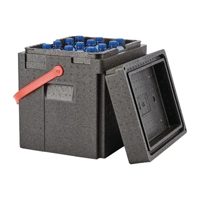 Cambro Cam GoBox Tall Beverage Box Insulated Drinks Carrier With Strap 35Ltr - Image 2