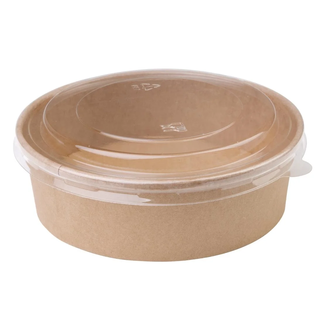 Fiesta Compostable Round Kraft Salad Bowls 500ml / 18oz (Pack of 300) - Image 4