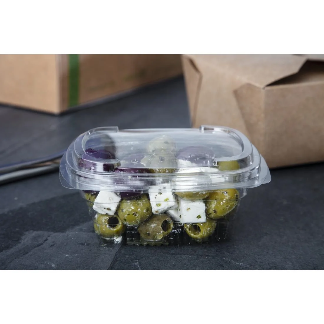 Faerch Fresco Recyclable Deli Containers With Lid - Image 6