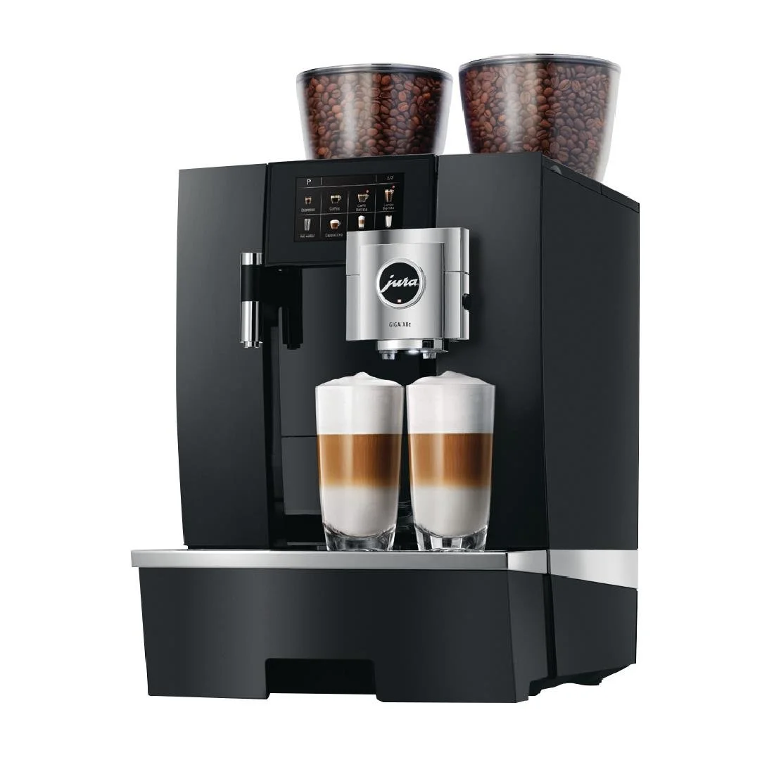 Jura Giga X8 Fill Bean to Cup Coffee Machine Black - Image 1
