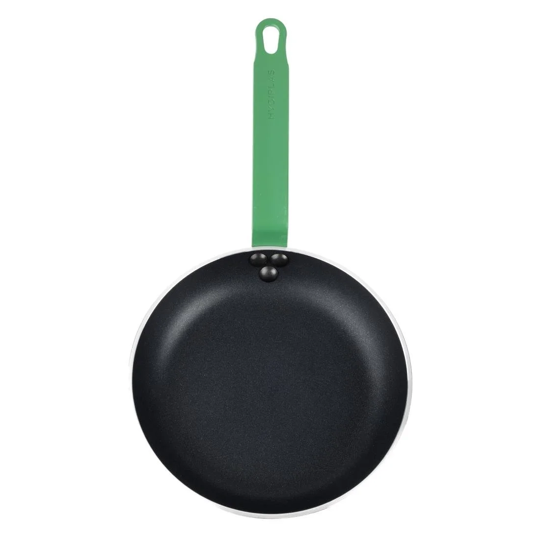 Hygiplas Aluminium Non-stick Teflon Platinum Plus Frying Pan Green 24cm - Image 3