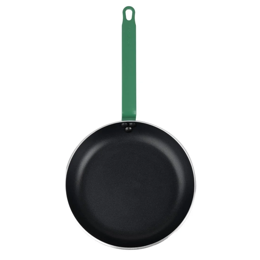 Hygiplas Aluminium Non-stick Teflon Platinum Plus Frying Pan Green 28cm - Image 3