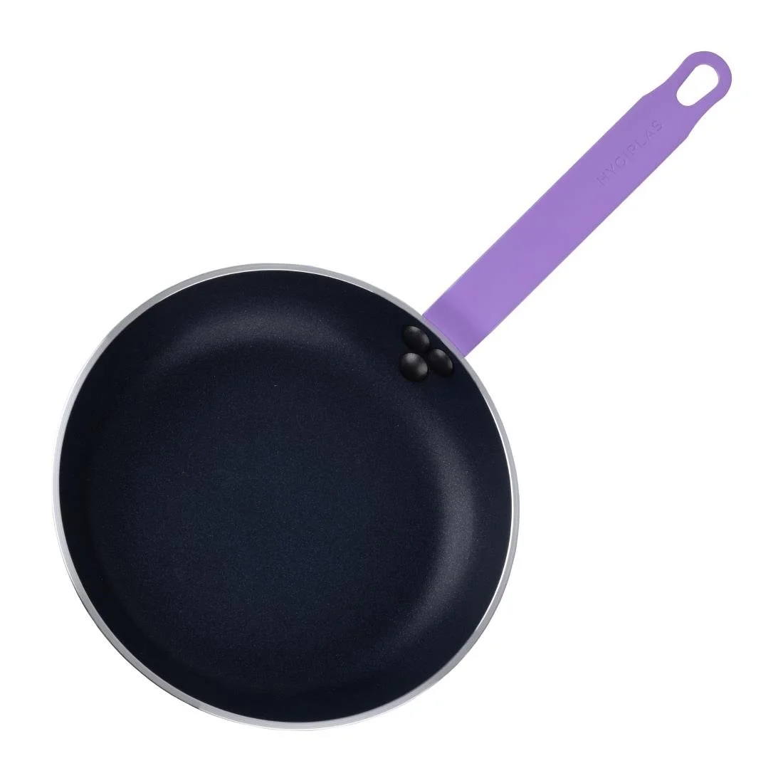 Hygiplas Aluminium Non-Stick Teflon Platinum Plus Frying Pan Purple 24cm - Image 3