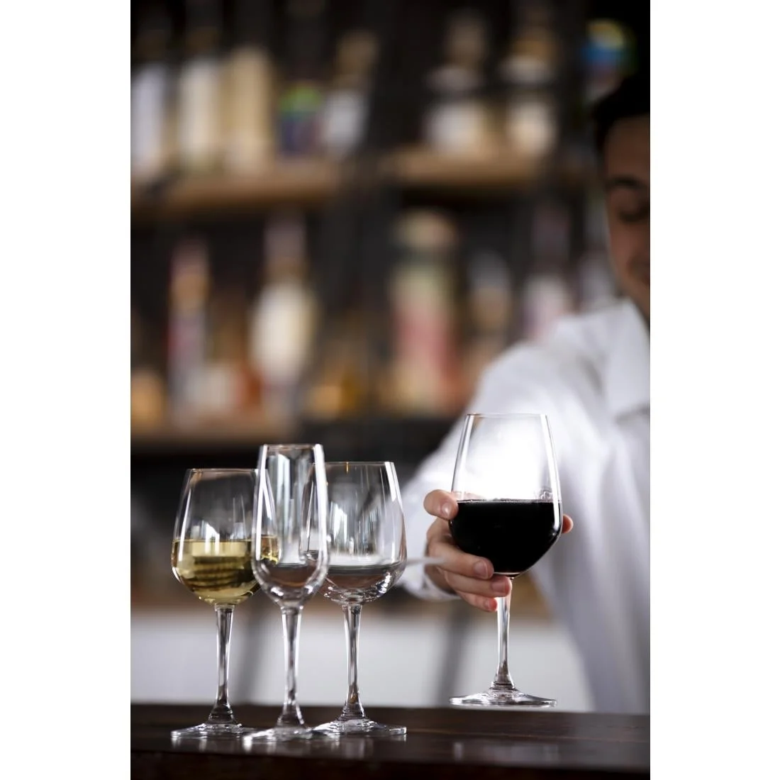 Olympia Mendoza Wine Glasses 370ml (6 pack) - Image 7