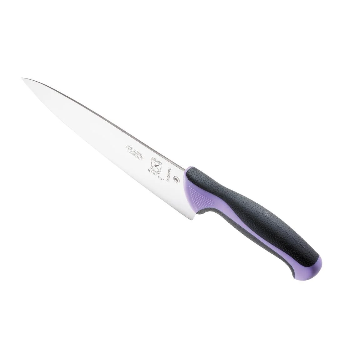 Mercer Millennia Culinary Allergen Safety Chefs Knife Purple 20.3cm - Image 3