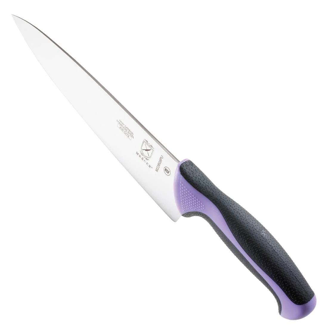Mercer Millennia Culinary Allergen Safety Chefs Knife Purple 20.3cm - Image 4