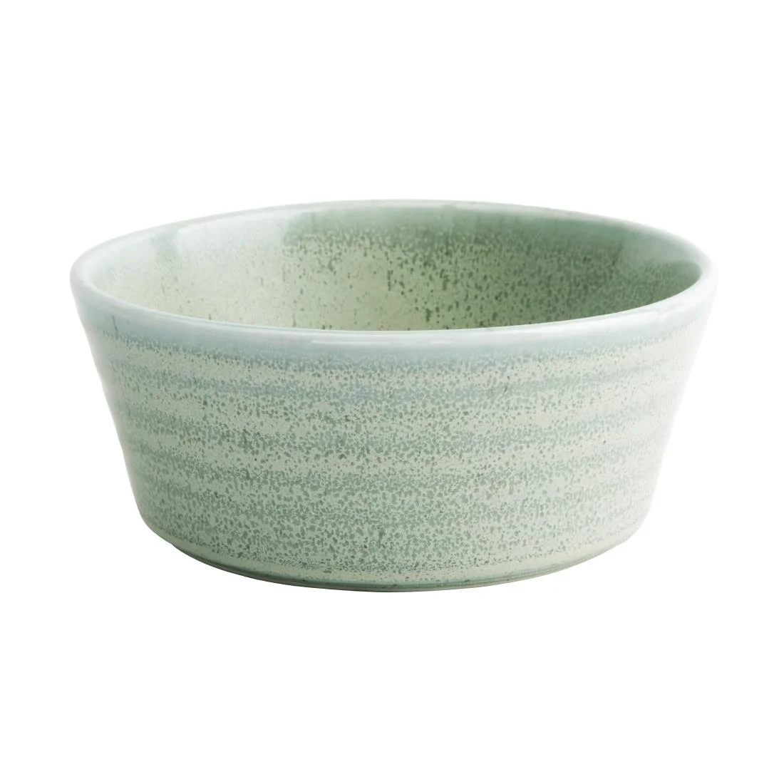 Olympia Cavolo Flat Round Bowls Spring Green 143mm (6 Pack) - Image 1