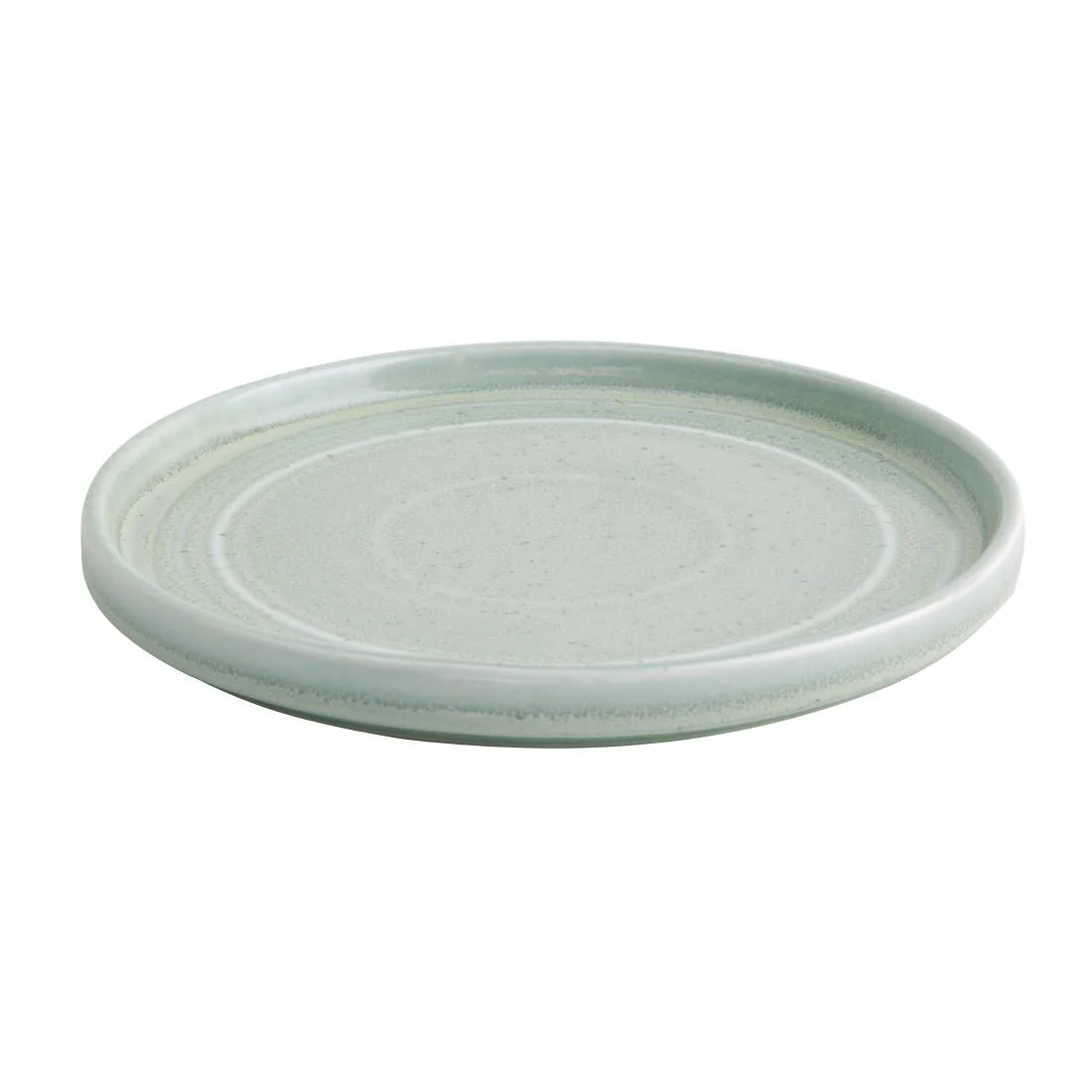 Olympia Cavolo Flat Round Plates Spring Green 180mm (6 Pack) - Image 2